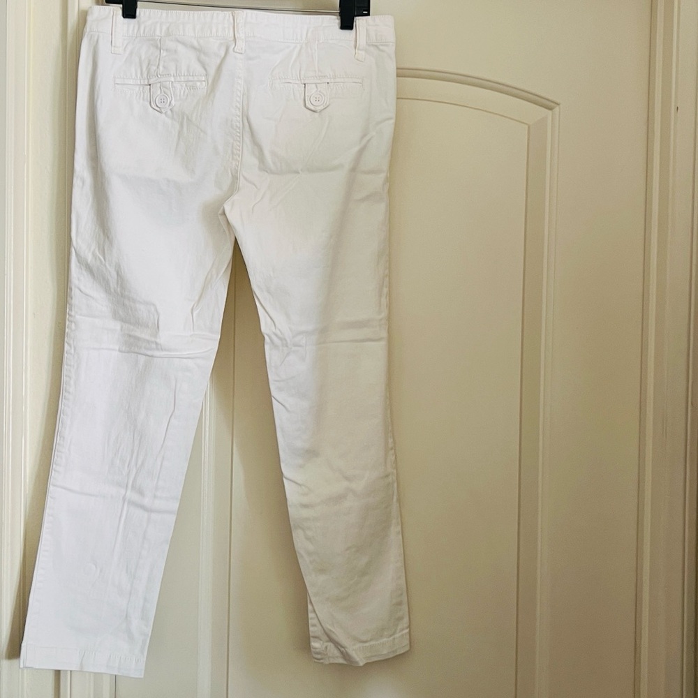 FSR~White Ankle Pants - Picture 3 of 7